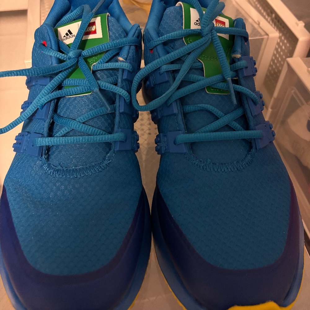 Lego Adidas Racer TR21. Size 9.